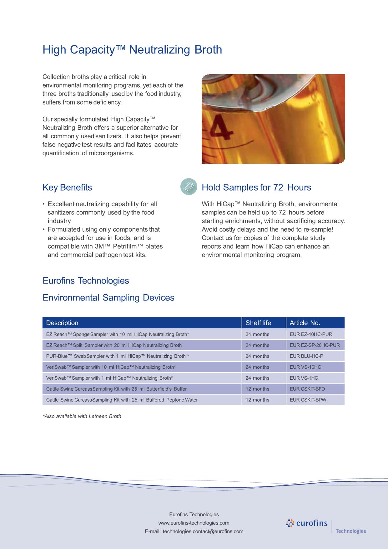 Eurofins sample numune www.srmanalitik.com
