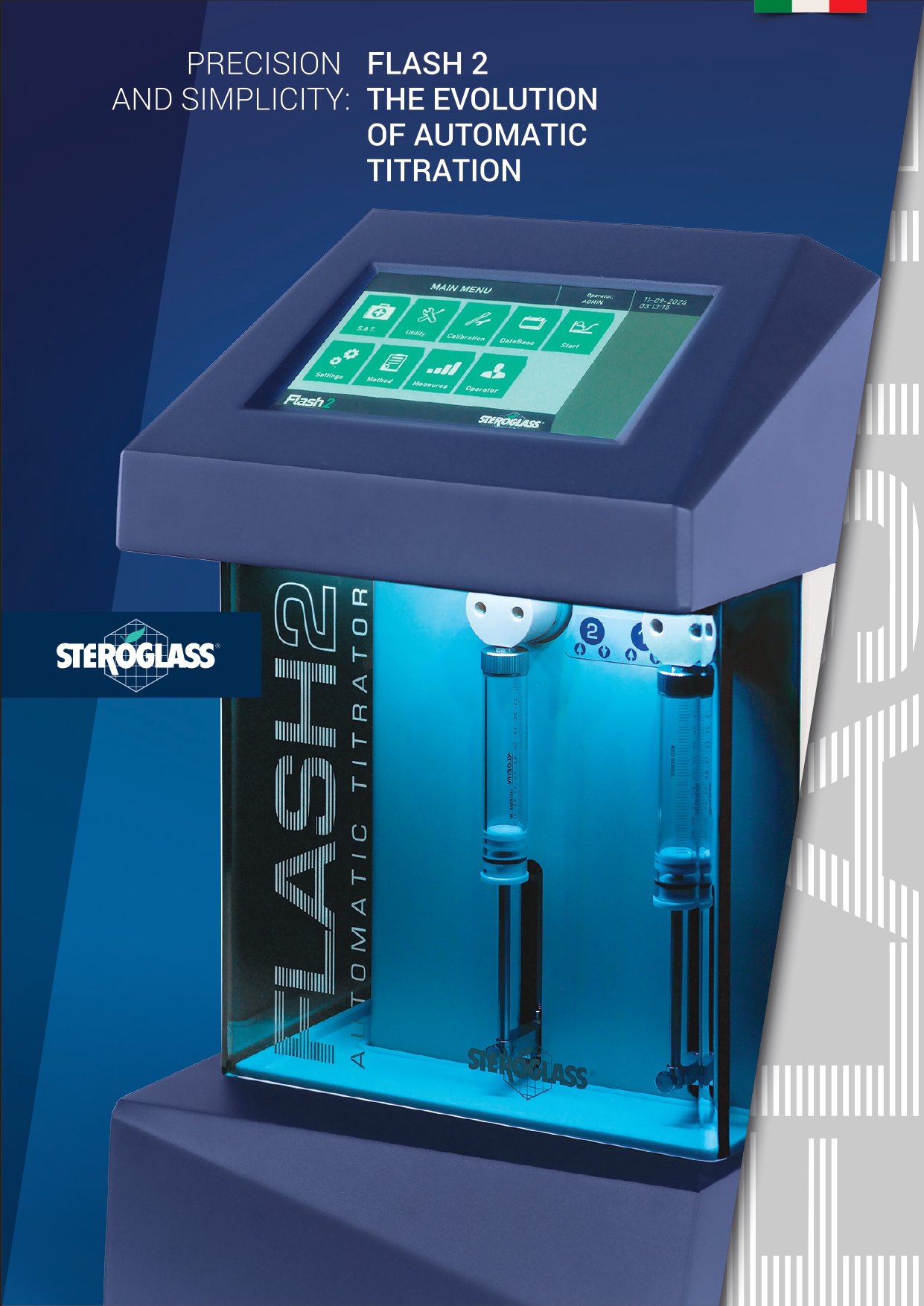 Steroglass FLASH 2 titrator_srm analitik
