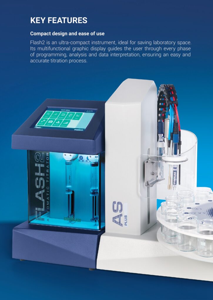 Steroglass FLASH 2 titrator_srm analitik