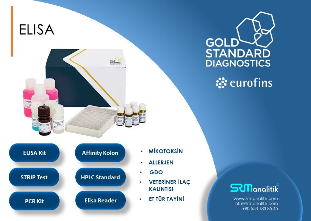 info@srmanalitik.com laboratuvar laboratory byonoy elisa steroglass waterlab titrator dcs tempermetre tempermeter aw rh2 schaller Eurofins Gold Standard diagnostic kit ibeda o2 co2 ambalaj gaz kjeldahl azot protein rotary evaporator