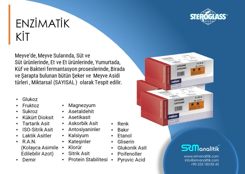 info@srmanalitik.com laboratuvar laboratory byonoy elisa steroglass waterlab titrator dcs tempermetre tempermeter aw rh2 schaller Eurofins Gold Standard diagnostic kit ibeda o2 co2 ambalaj gaz kjeldahl azot protein rotary evaporator