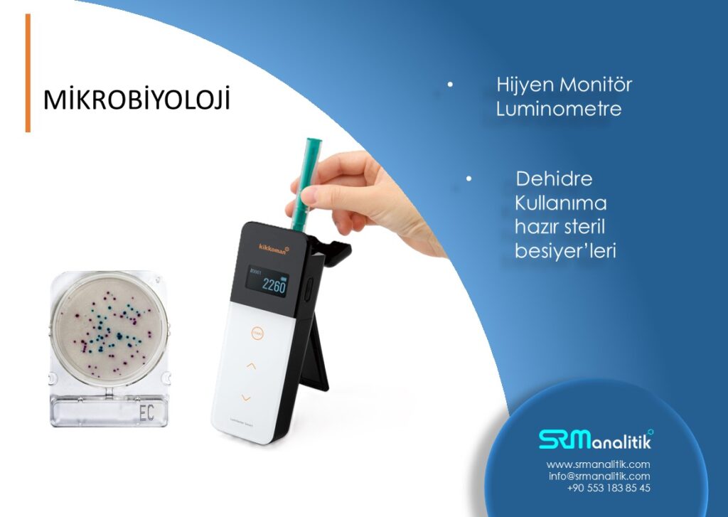 info@srmanalitik.com laboratuvar laboratory byonoy elisa steroglass waterlab titrator dcs tempermetre tempermeter aw rh2 schaller Eurofins Gold Standard diagnostic kit ibeda o2 co2 ambalaj gaz kjeldahl azot protein rotary evaporator